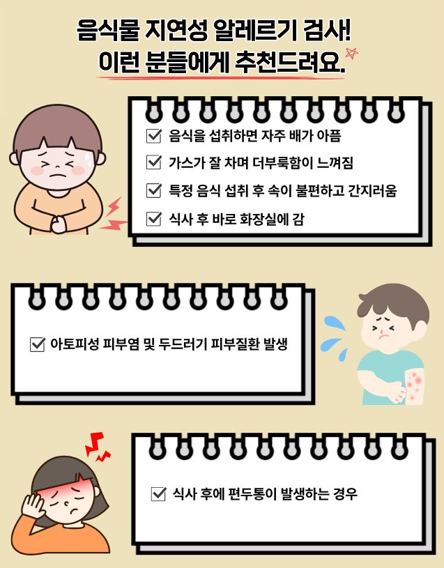 음식물 지연성 알레르기 검사